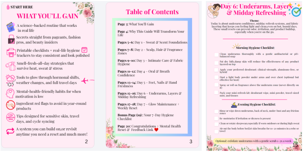 The Ultimate Feminine Hygiene Survival Guide - 4 seasons