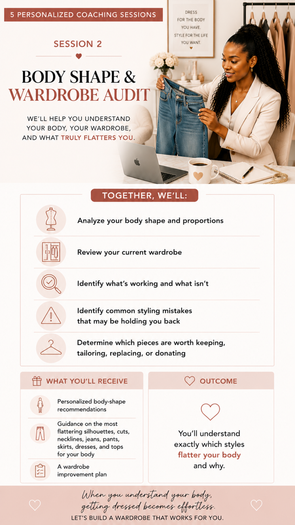 5-Session Style Makeover! (5 personalized 1-hour coaching sessions)