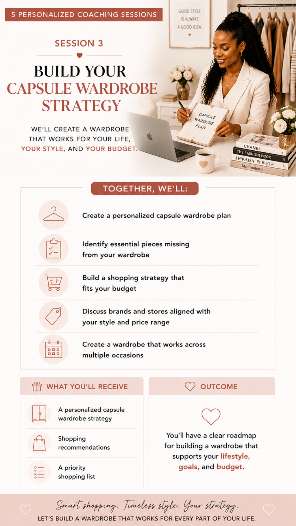 5-Session Style Makeover! (5 personalized 1-hour coaching sessions)
